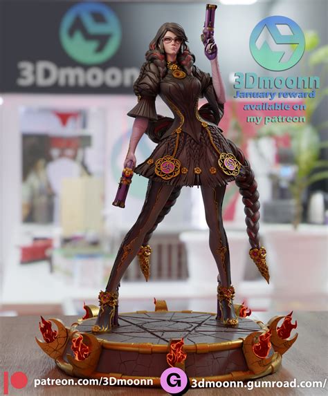 Bayonetta Stl