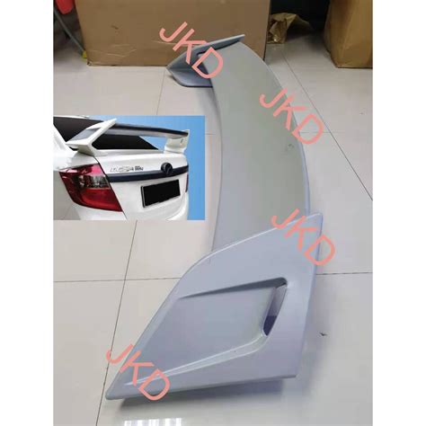 SPOILER PERODUA BEZZA 2016 ABOVE GALAXY X GALAXY REAR BOOT TRUNK WING