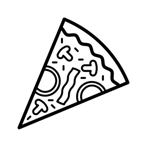 Dibujos De Pizzas Para Colorear Descargar E Imprimir Colorear Imágenes