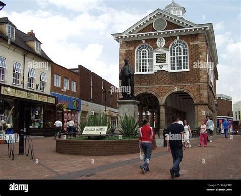 Tamworth Town Hall in Tamworth, Staffordshire, England, UK Stock Photo ...