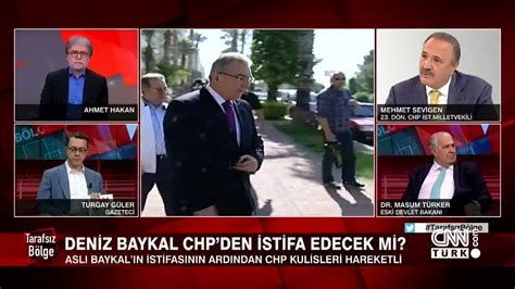 Mehmet Sevigen CNN Türk te açıkladı Aslı Baykal ın istifasından Deniz