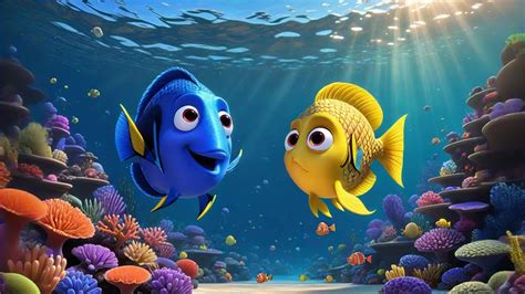 fish swim   school fun ocean song  kids nursery
