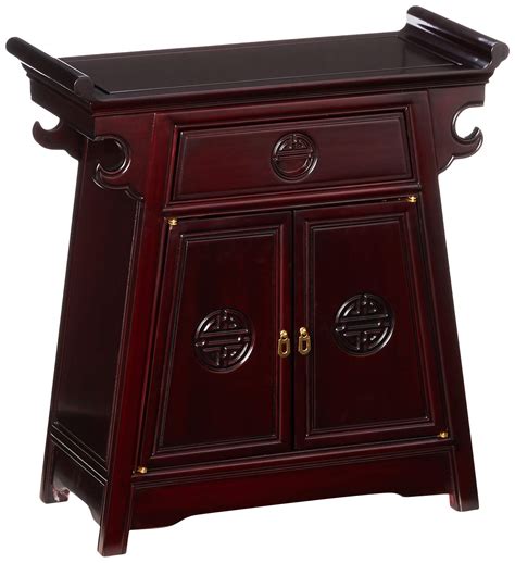 Oriental Furniture Rosewood Altar Cabinet Dark Rosewood for sale | Las ...