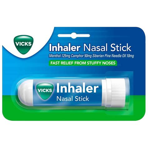 Vicks Inhaler Nasal Stick 05ml Health And Wellbeing Bandm