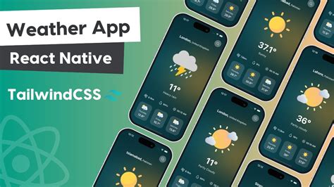 Build Weather App Using React Native React Native Projects