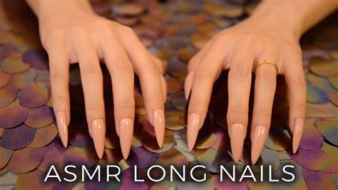 ASMR Table Tapping Scratching With Long Nails No Talking YouTube