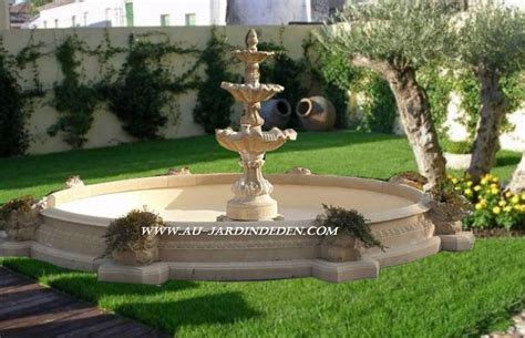 Fontaine De Jardin En Pierre Reconstitu E Florence A Au Jardin D Eden