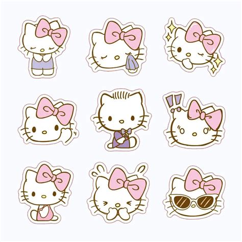 Hello Kitty Stickers Phones Hello Kitty Decals Waterproof 10 20