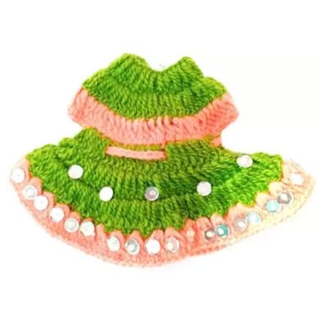 Buy Laddu Gopal Winter Woollen Crochet Dresses Online