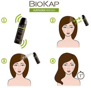 Biokap Nutricolor Delicato Spray Touch Up Light Brown Ml