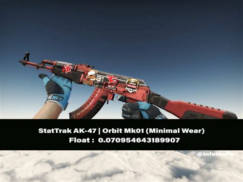 0 07FV StatTrak AK 47 Orbit MK01 MW CSGO SKINS KNIVES Video Gaming