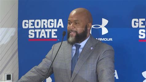 Dell McGee introduced as Georgia State football coach | 11alive.com