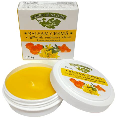 Crema Tip Balsam Cu Galbenele Shea Cocos Sunatoare Si Catina