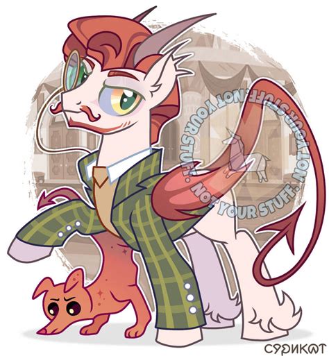 AUCTION: Demon Detective Adopt [Closed] by Syriskater on DeviantArt