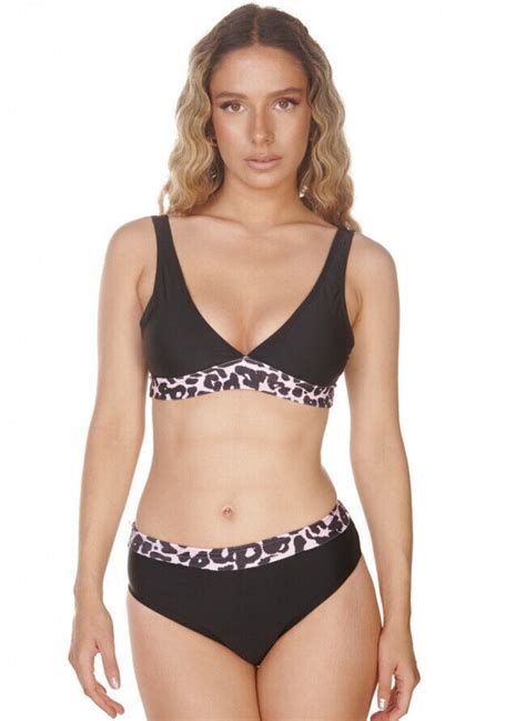 Comfort 20 23033 Set Bikini Τριγωνάκι Μαύρο Skroutz gr