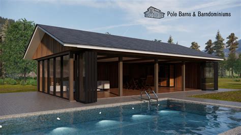 Pole Barn Pool House: The Perfect Addition to Your Backyard - Pole Barn Kits