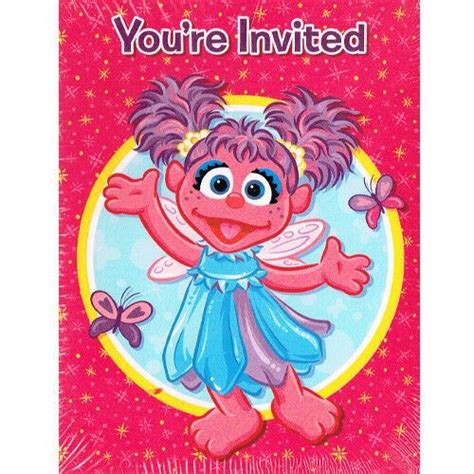 Abby Cadabby Invites And Thank You Notes ~ Birthday Party Supplies