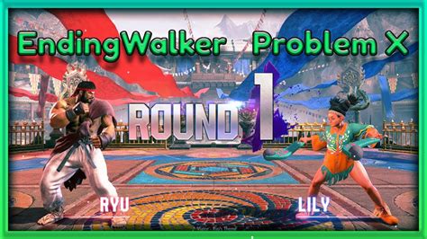 EndingWalker Ryu Vs Problem X Lily Street Fighter 6 Master 008