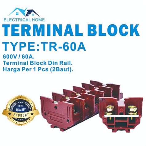 Jual Terminal Block Tr A Din Rail Kota Surabaya Electrical Home