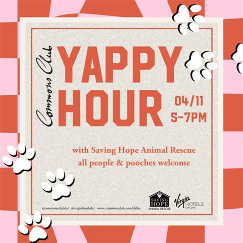 Virgin Hotels Yappy Hour