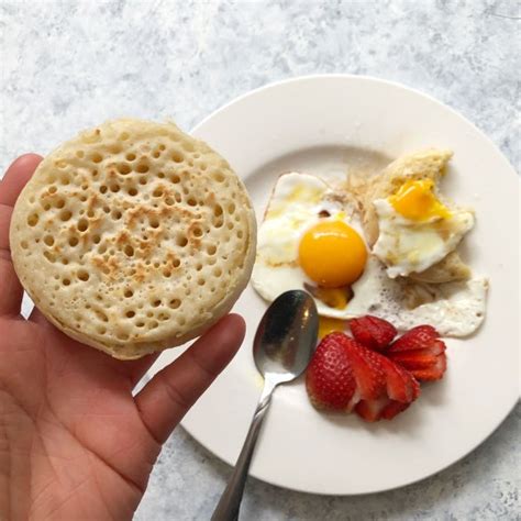 Organic English Crumpets Recipe (Low-sodium, sugar-free) - DINING HAPPY