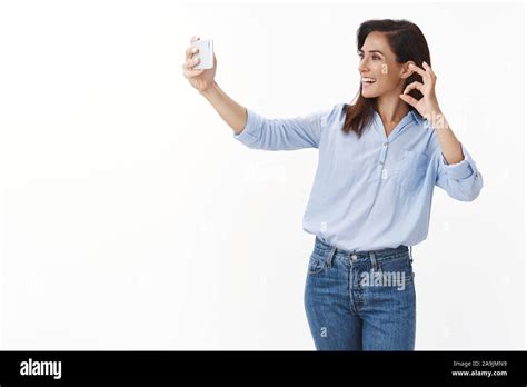 Mature Adult Video Chat Cut Out Stock Images Pictures Alamy