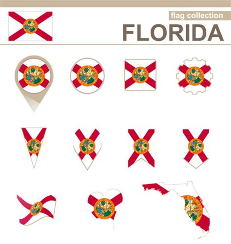 Florida State Flag Illustrations Royalty Free Vector Graphics And Clip