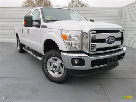 2015 Oxford White Ford F250 Super Duty Xlt Crew Cab 4x4 101726302 Car Color