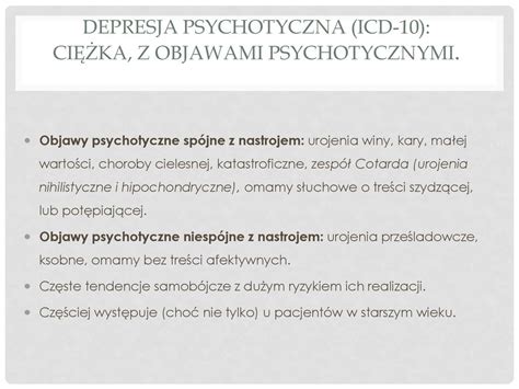 Psychoterapia Depresji I ZaburzeŃ Afektywnych Ppt Pobierz