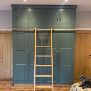 Bespoke Fitted Wardrobe Painted Doors Custom Made Wardrobes Etsy