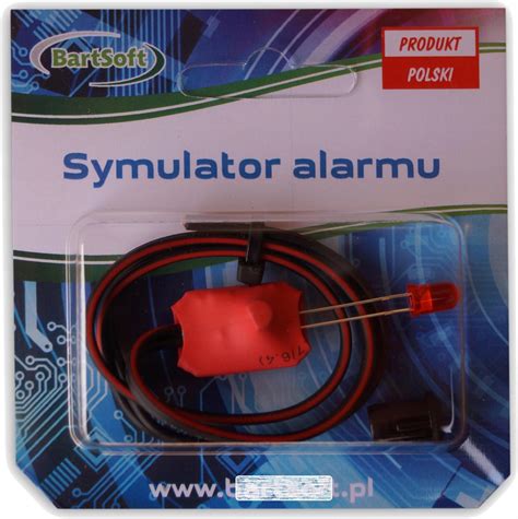 Autoalarm Bartsoft Symulator Alarmu Samochodowego Migająca Dioda