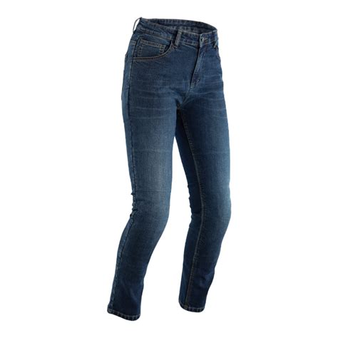 Pantalón Mujer Denim Reforzado Rst Tech Pro Azul Oscuro