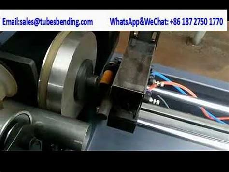 Automatic Thin Wall Stainless Steel Pipe Cutting Machine YouTube