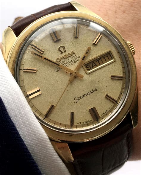 Omega Seamaster Chronometer Day Date Automatic Vintage Portfolio