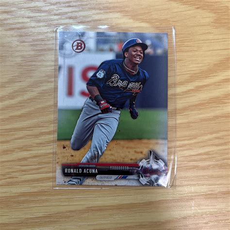 Yahoo オークション 2017 Bowman Draft Ronald Acuna Jr paperカード