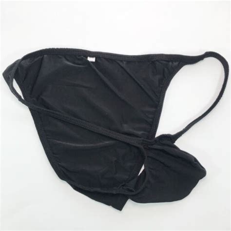 K K Mens Underwear Tanga Bikini Contoured Pouch Narrow Waist Silky Soft Ebay