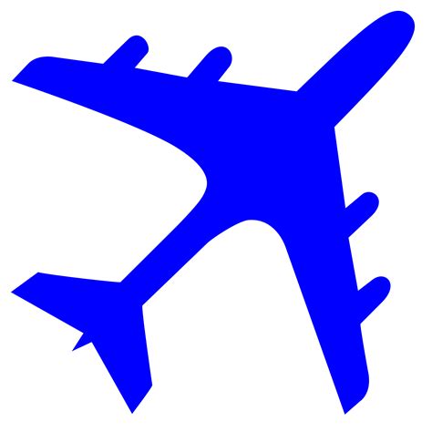 Blue Airplane Logo - LogoDix