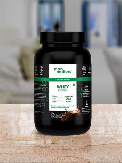 Buy Whey Protein Powder for Workouts (Double Chocolate) - Man Matters