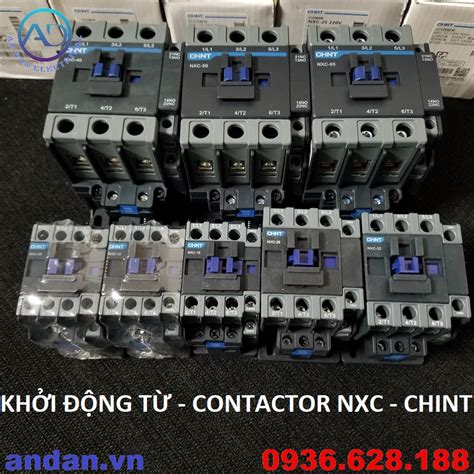 Chính hãng Khởi động từ CHINT 9A 12A 18A 25A 32A Contactor NXC 09