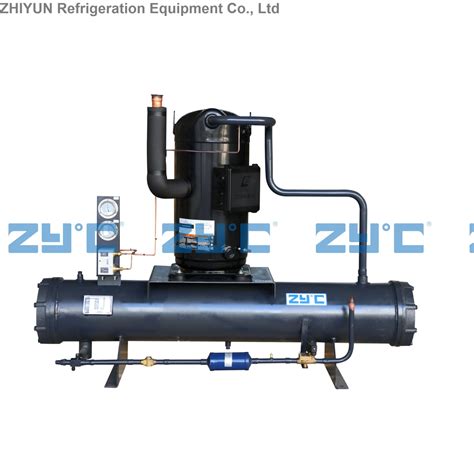 Water Cooled Chiller Condensing Unit Cooling Chiller Screw Water