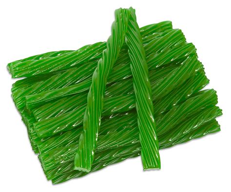 Happy Bites Green Apple Licorice Twists Jumbo Size