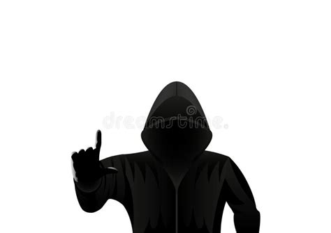 Hooded Dark Man Stock Illustrations 965 Hooded Dark Man Stock