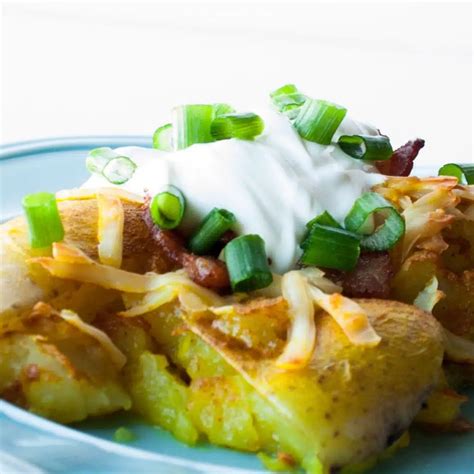 Yukon Gold Smashed Potato Recipe