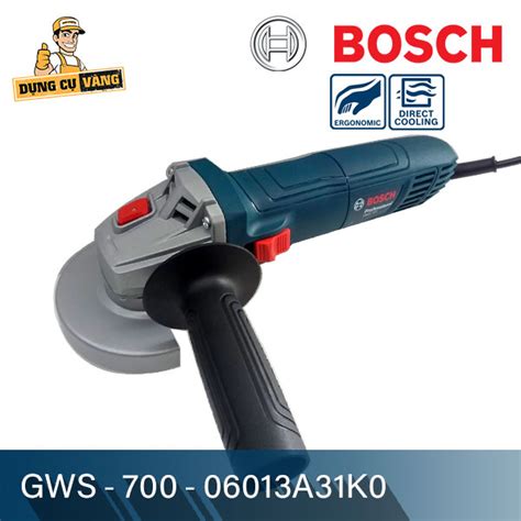 Máy mài góc 100mm Bosch GWS 700 - Siêu thị Dụng Cụ Vàng