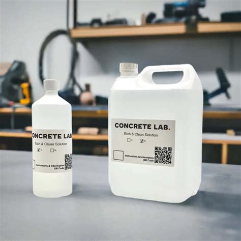 Concrete Etching Products CONCRETEREADY® PHOSPHORIC ETCHING SOLUTION