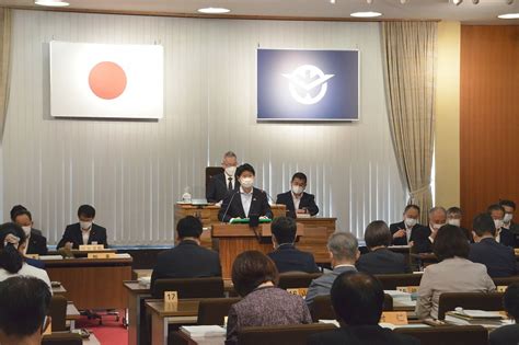 9月5日 県議会9月定例会開会 いばらぎ隆太後援会