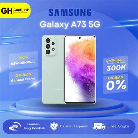 Jual Samsung Galaxy A73 5g 8gb 256gb Garansi Resmi Samsung