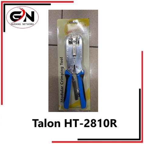 Jual TALON HT-2810R Crimping tool RJ45 cat.6 Cat.5 - Jakarta Pusat ...