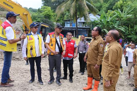 Wagub Tinjau Longsor Takari BPJN Target Jalur Alternatif Selesai Dalam