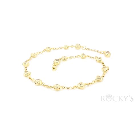 Gold Anklet 10 Inch Atelier Yuwa Ciao Jp